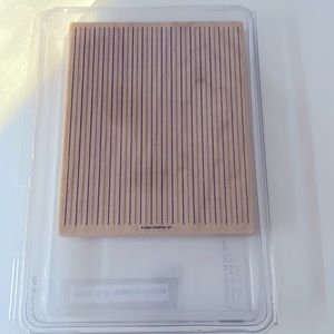 Stampin’ Up Simple Stripes Wood Background Stamp